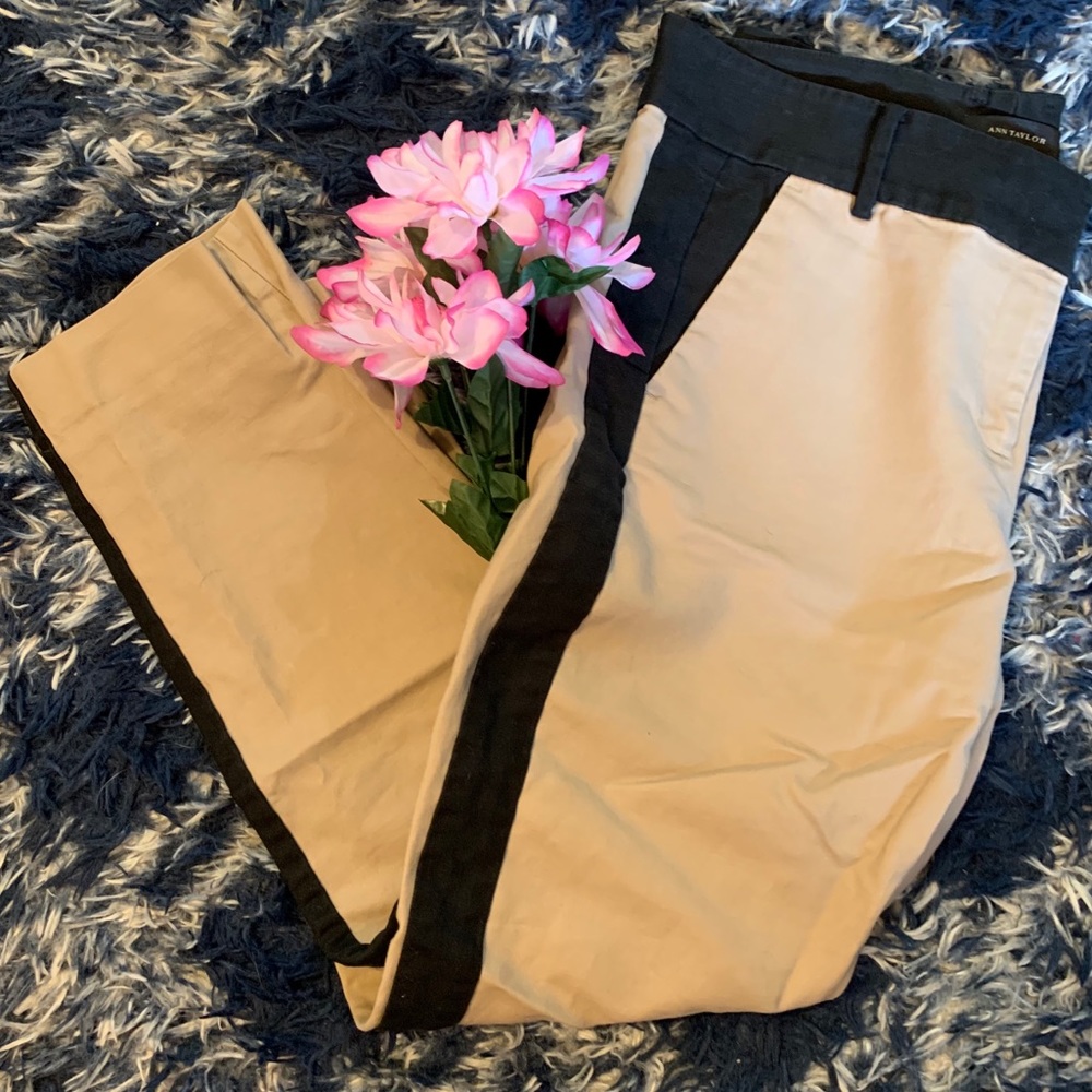Ann Taylor Khaki Dress Slacks